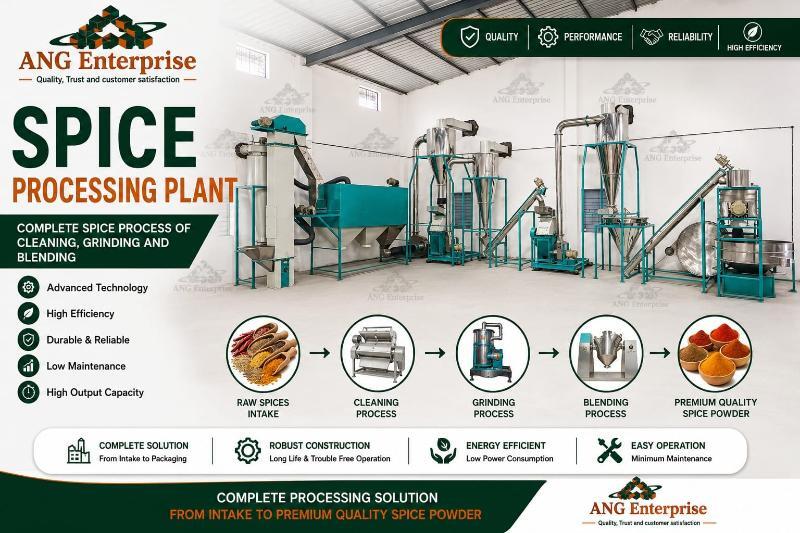 Spice Processing Plant