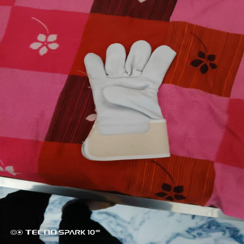 Chrome Canadian Leather Gloves