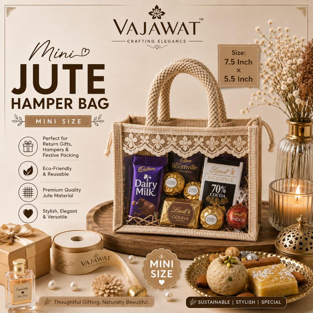 JUTE HAMPER BAG
