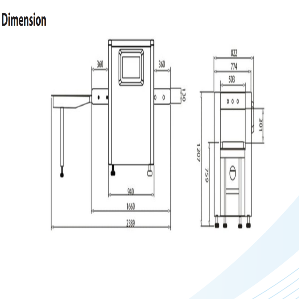 X ray Inspection System (Single Energy)