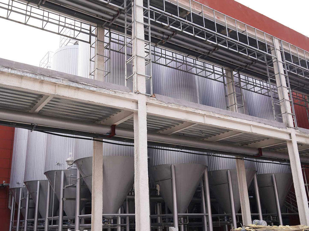Complete Automatic 20,000KL Annual Beer Brewing System in Industrial Brewery