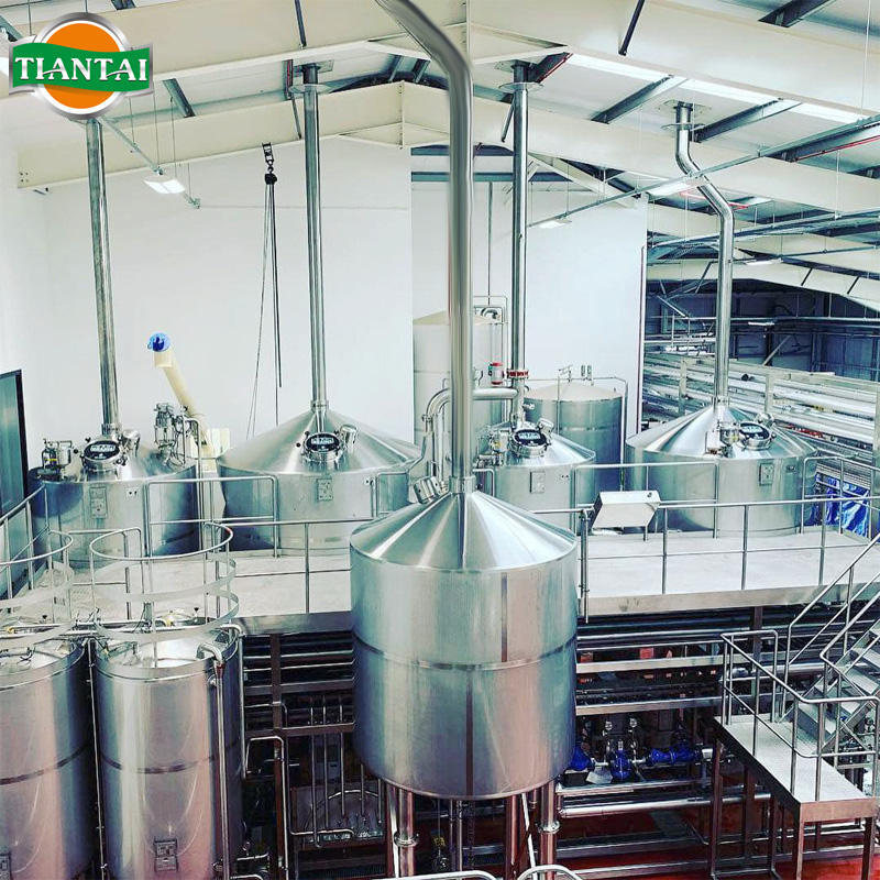 TIANTAI High Quality Beer Equipment 60000 Tons Annual Production