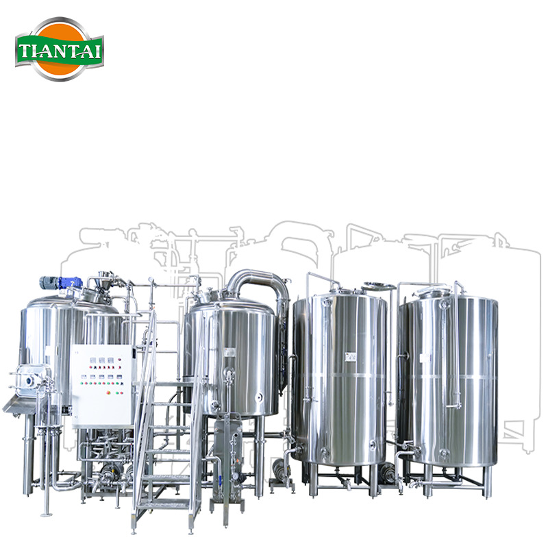 1500L Turnkey Brewery Equipment Automatic Micro Craft Beer Making Machine with Pressure Vessel for Pub