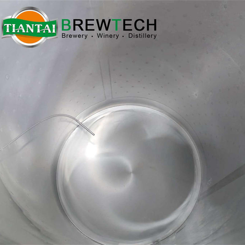 TIANTAI 600L Stainless Steel 304 Kombucha Fermenter PLC Pump High Productivity Brewing Tank