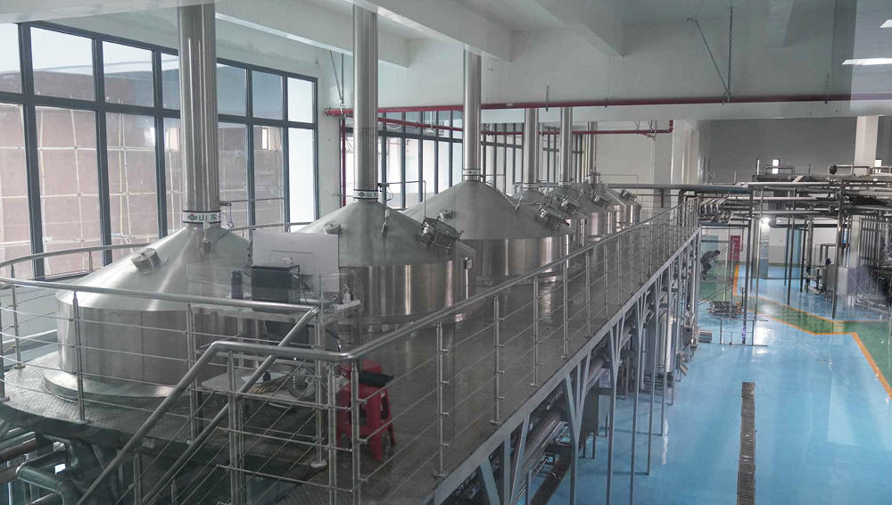 10000L 100HL Professional Automatic 6-Vessel Brewhouse for Commercial Beer Brewing Systems