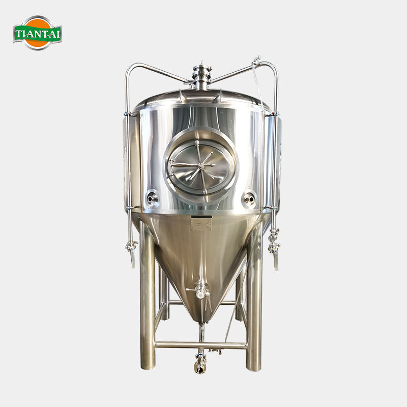 Beer Cider Sodas Carbonated Beverages 304 Stainless Steel Kombucha Conical Fermenter