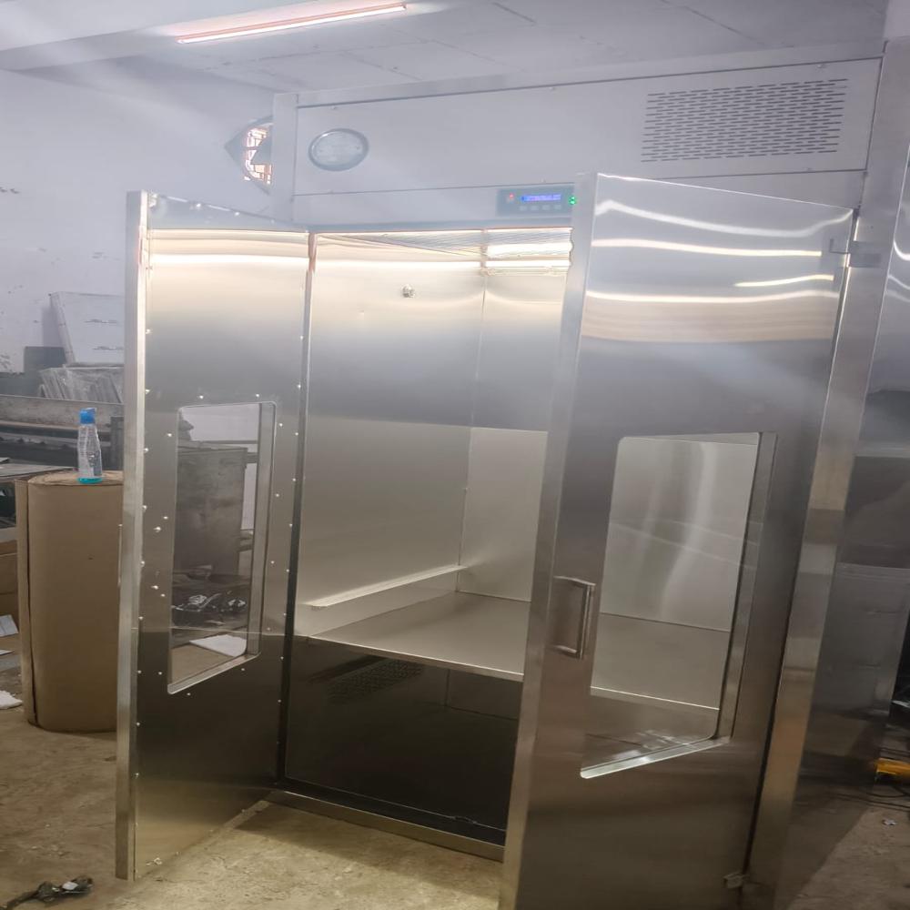 Dynamic Pass Box - Stainless Steel 450x450x450 Mm, Hepa Filter, Uv Lamp, Electromagnetic Interlocking Doors, Digital Control Panel