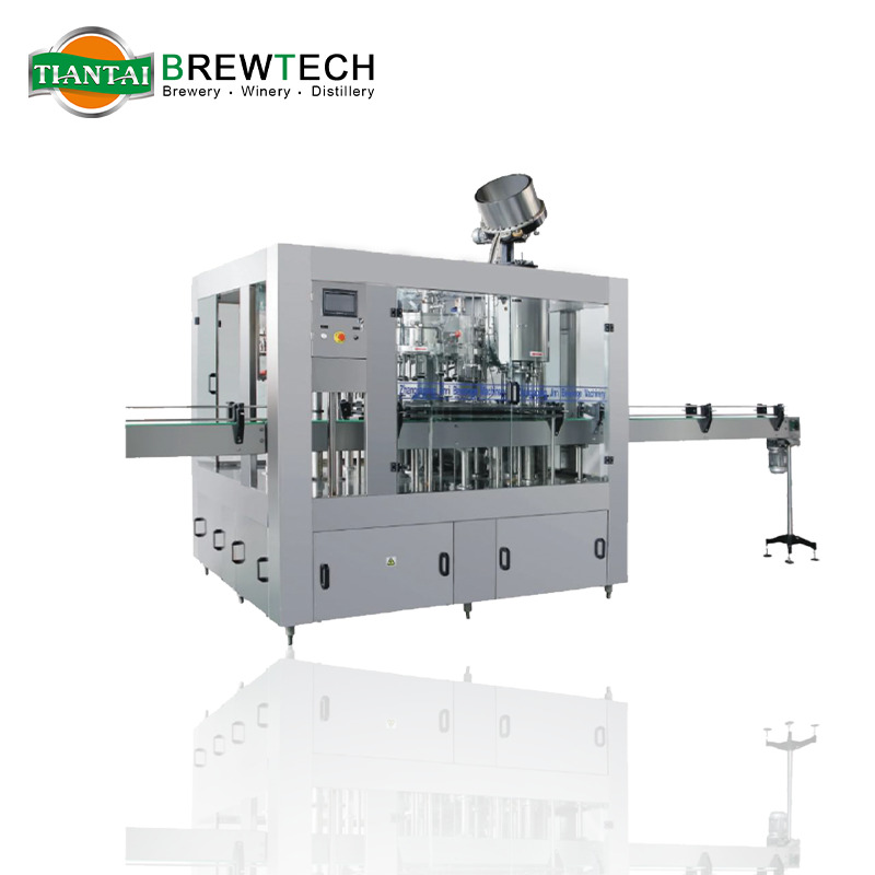 Factory Customized Durable High Accuracy Automatic Glass Bottles Beverage Filling Production Line with CE Certification