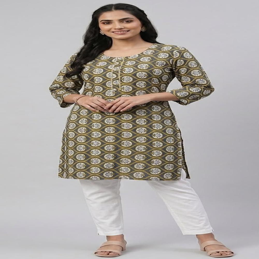 DAILY WEARABLE AND TRENDING BIG SIZE COTTON KURTIS FOR LADIES