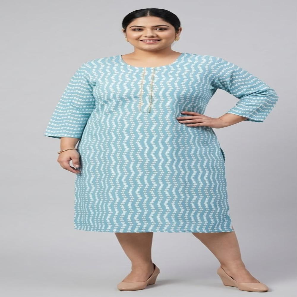 DAILY WEARABLE AND TRENDING BIG SIZE COTTON KURTIS FOR LADIES