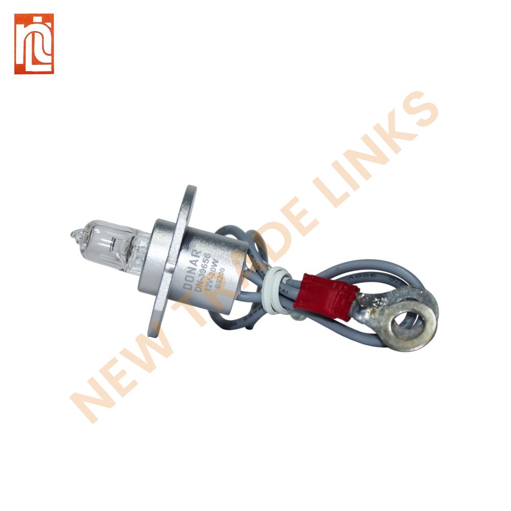 DONAR 12V 20W MINDRAY BS 200 - Glass and Aluminum Alloy, Transparent with Metallic Base | Compact Design, High-Intensity Continuous Light