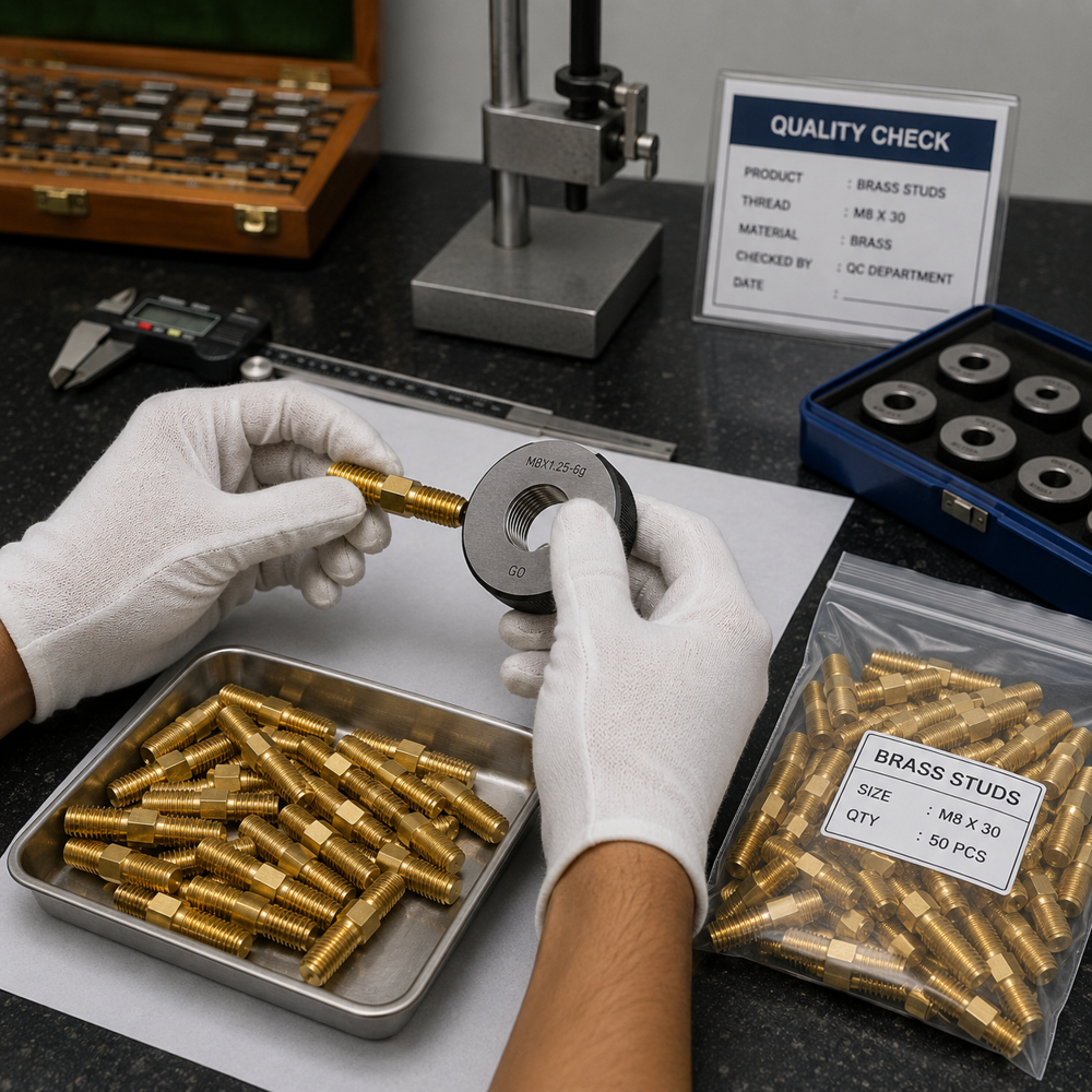 Brass Studs for Pipe Fittings