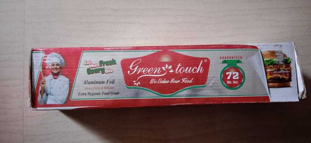 72Mt Green Touch Aluminum Foil