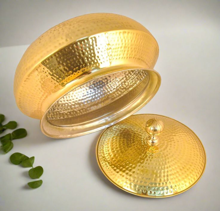 Brass Biryani Handi - Color: Copper Color