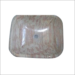 रंग-बिरंगा पत्थर वॉशबेसिन