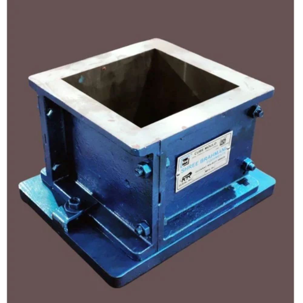 Concrete Cube Mould - Color: Blue