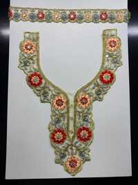 Beads Neck Design Lace
