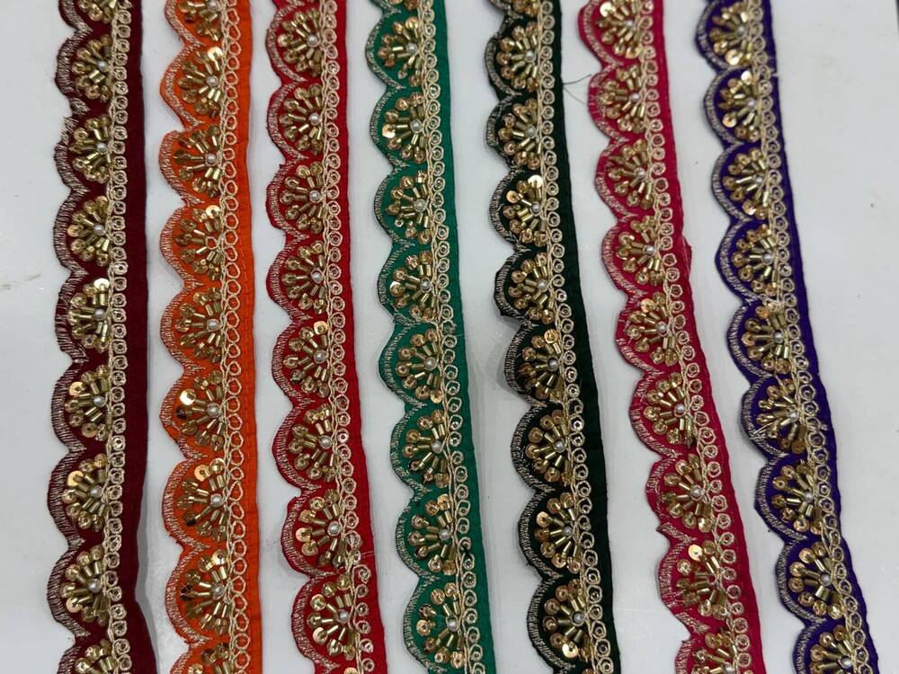 Colour Beads Lace
