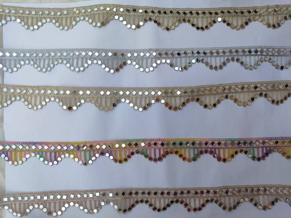 Mirror Work Lace