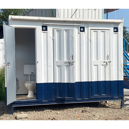 4x12 Feet Portable Toilet Cabin