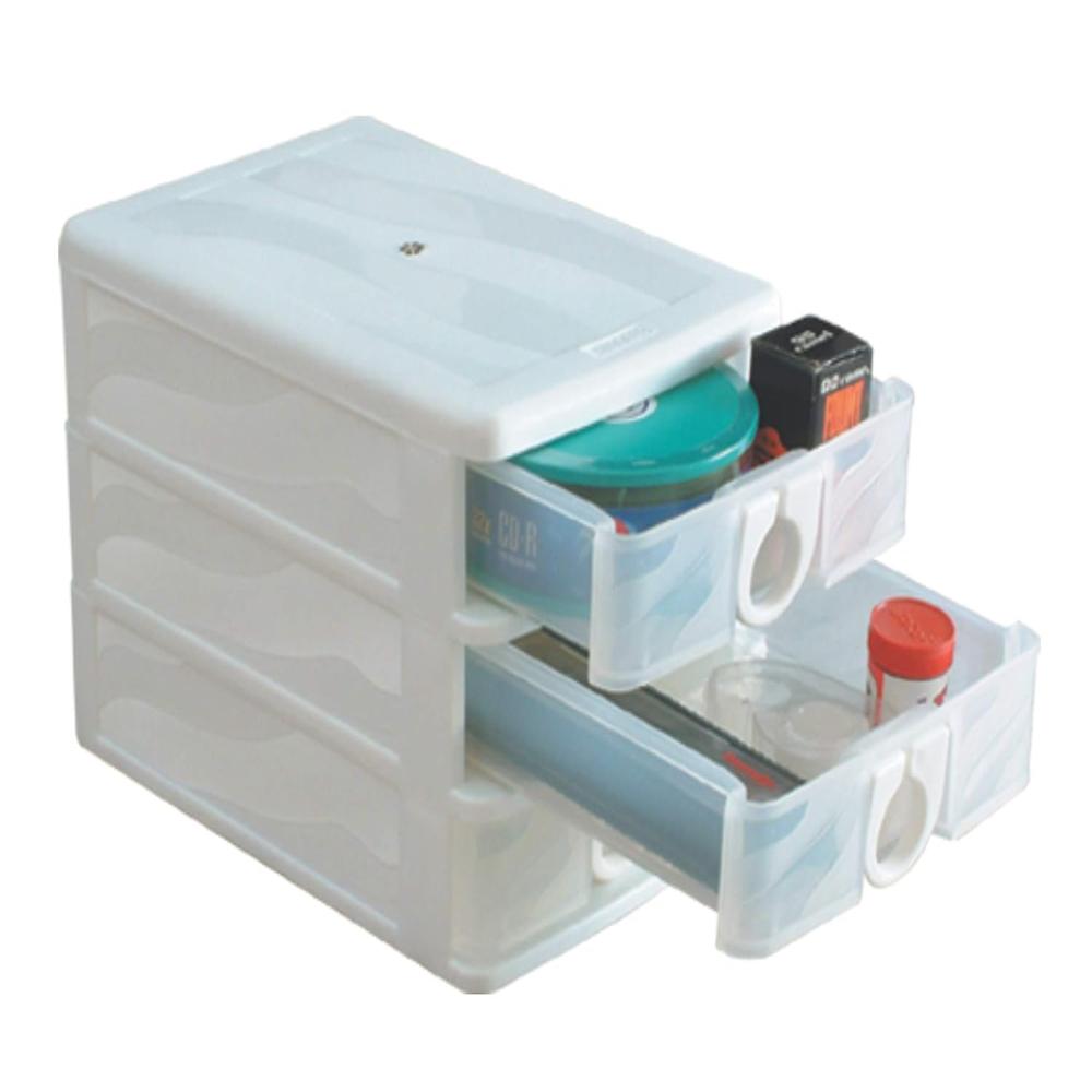 Nayasa Plastic Tuckins Drawer (Multicolor)
