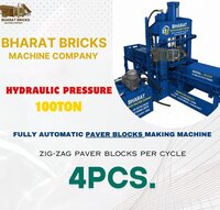 Fully Automatic Paver Block Making Machine - Color: Blue
