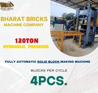 Hydraulic Concrete Block Making Machine - Capacity: 450-500 Pcs/hr