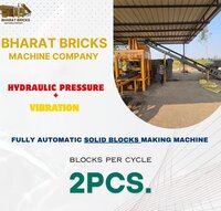 Vibration Block Making Machine (2cvt.) - Color: Blue