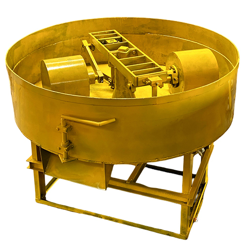 Roller Pan Mixer Machine - Capacity: 500 Kg