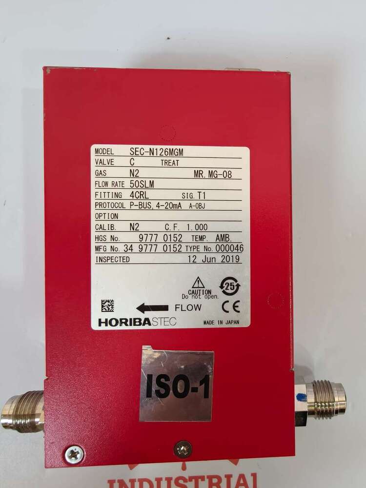 HoribaStec SEC-N126MGM N100 Mass Flow Controller
