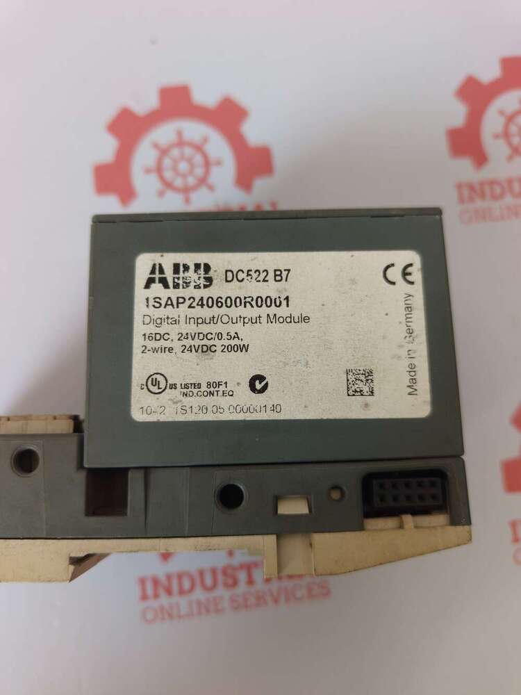 ABB 1SAP240600R0001 DC522 B7 Digital Input/Output Module