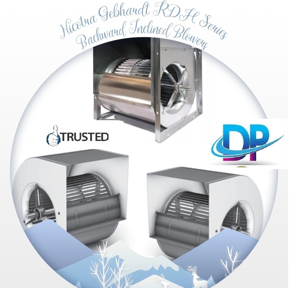 Nicotra Forward Curved Centrifugal Fan ADH 710 K | HVAC Double Inlet Fan
