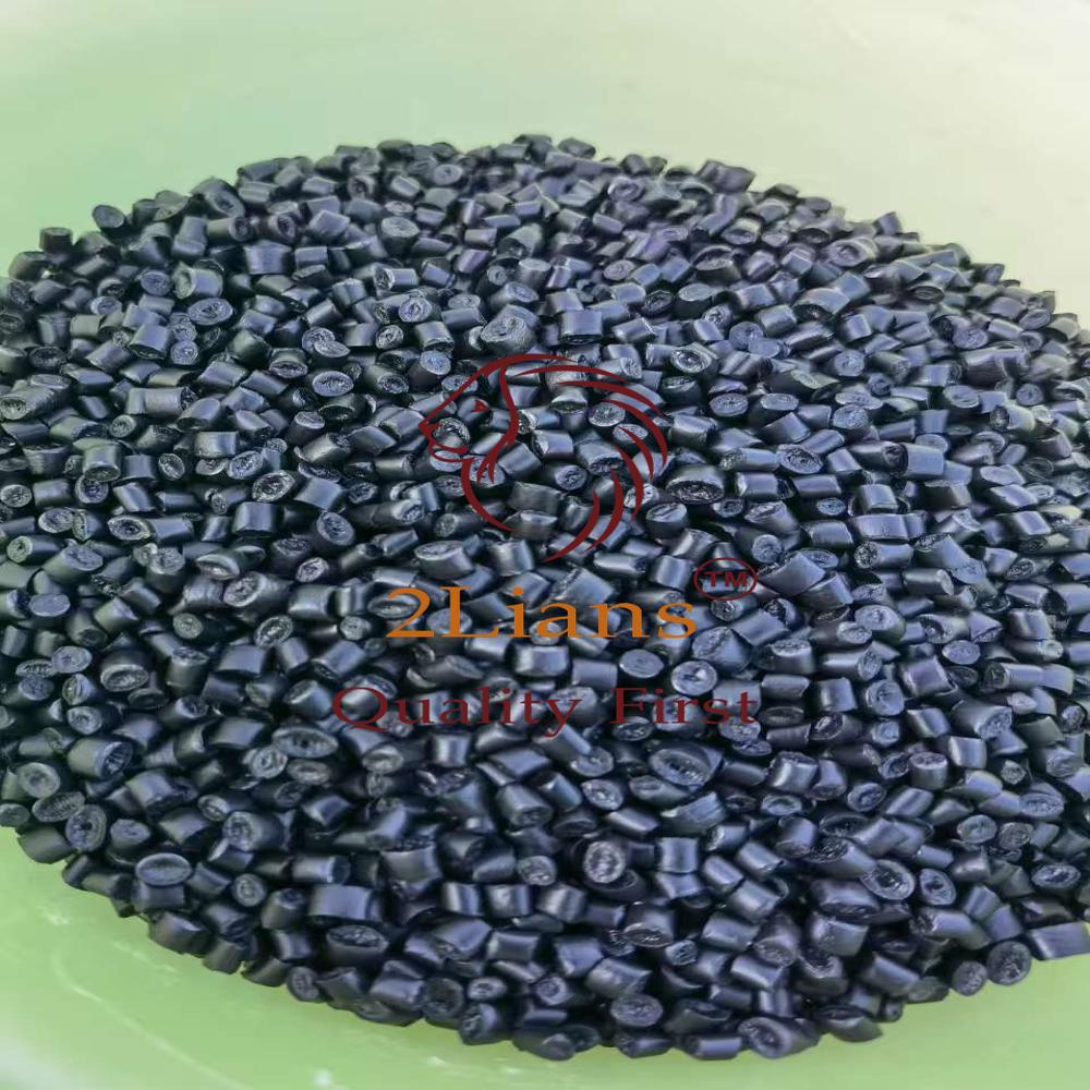 PP recycled pellets black
