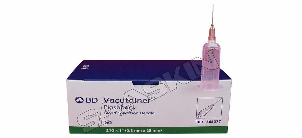 BD flashback Blood Collection needles, 21G