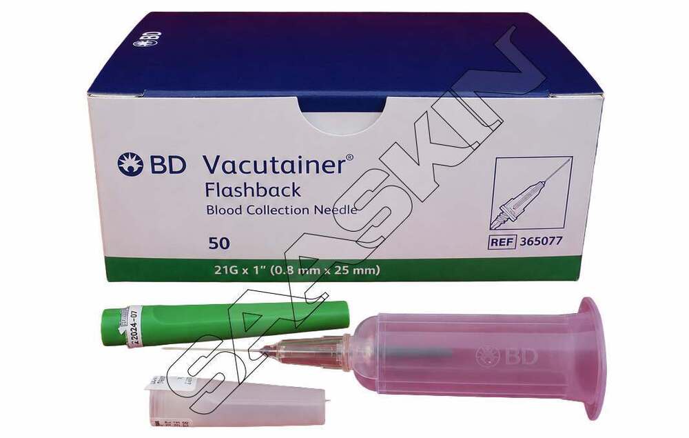 BD flashback Blood Collection needles, 21G