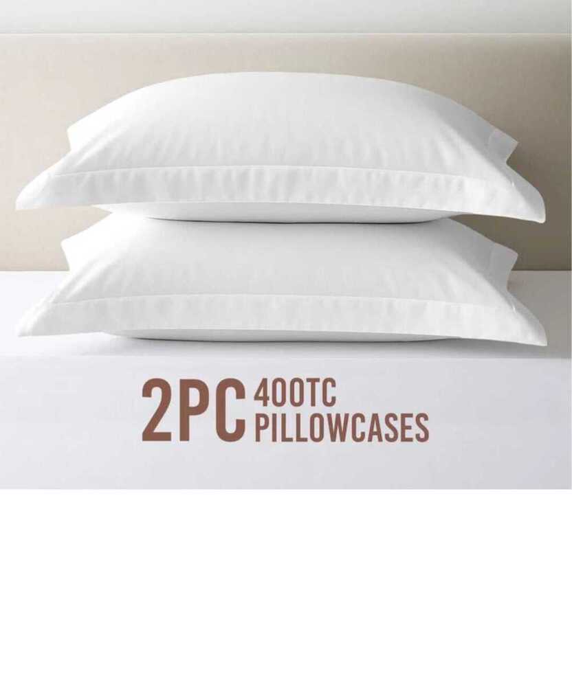 2PC 400TC तकिया कवर