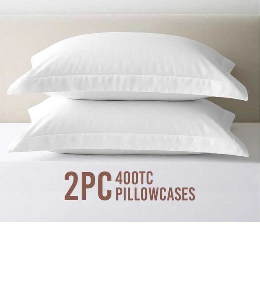 2PC 400TC Pillow Cases