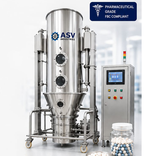 120 Kg SS Fluid Bed Coater