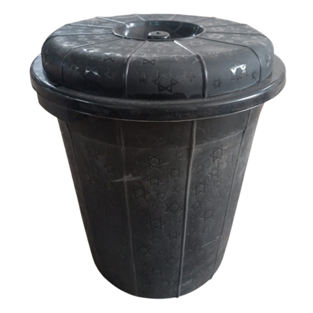 Round Plastic Dustbin - Application: Indoor And Outdoor Waste Collection