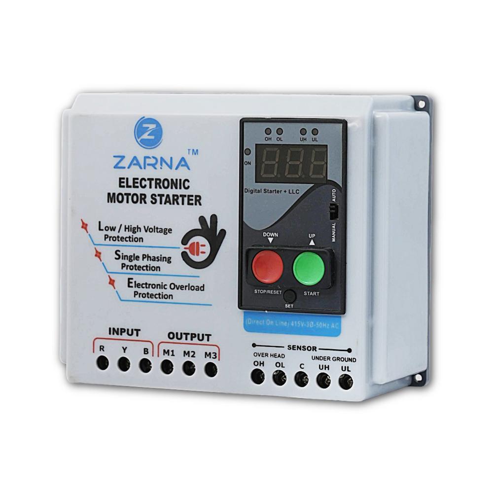 Three Phase Digital Electronic Dol Starter With Water Level Controller - Application: Industrial / Commercial / Residential