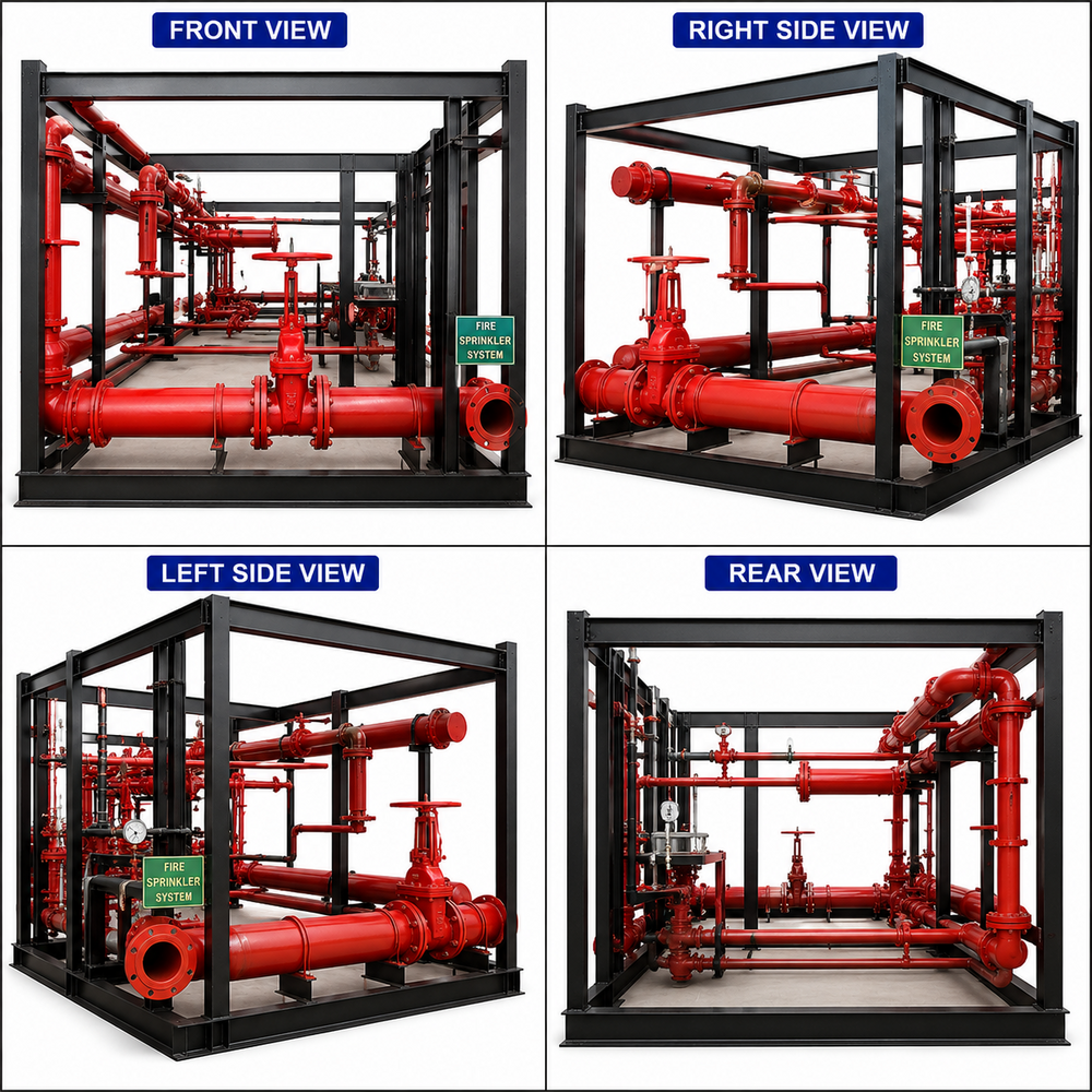 Industrial Fire Pump Room