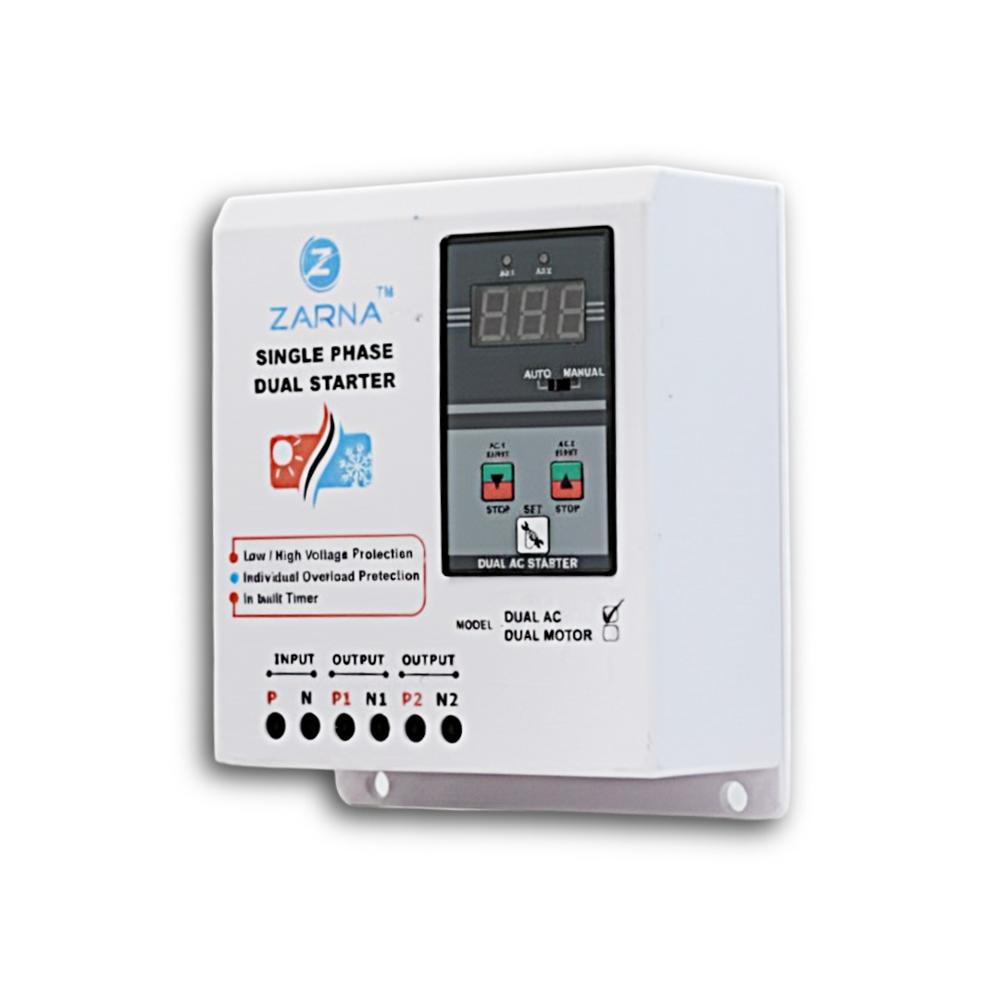 Single Phase Dual Air Conditioner Starter - Application: Industrial / Server Room / Bank Atm