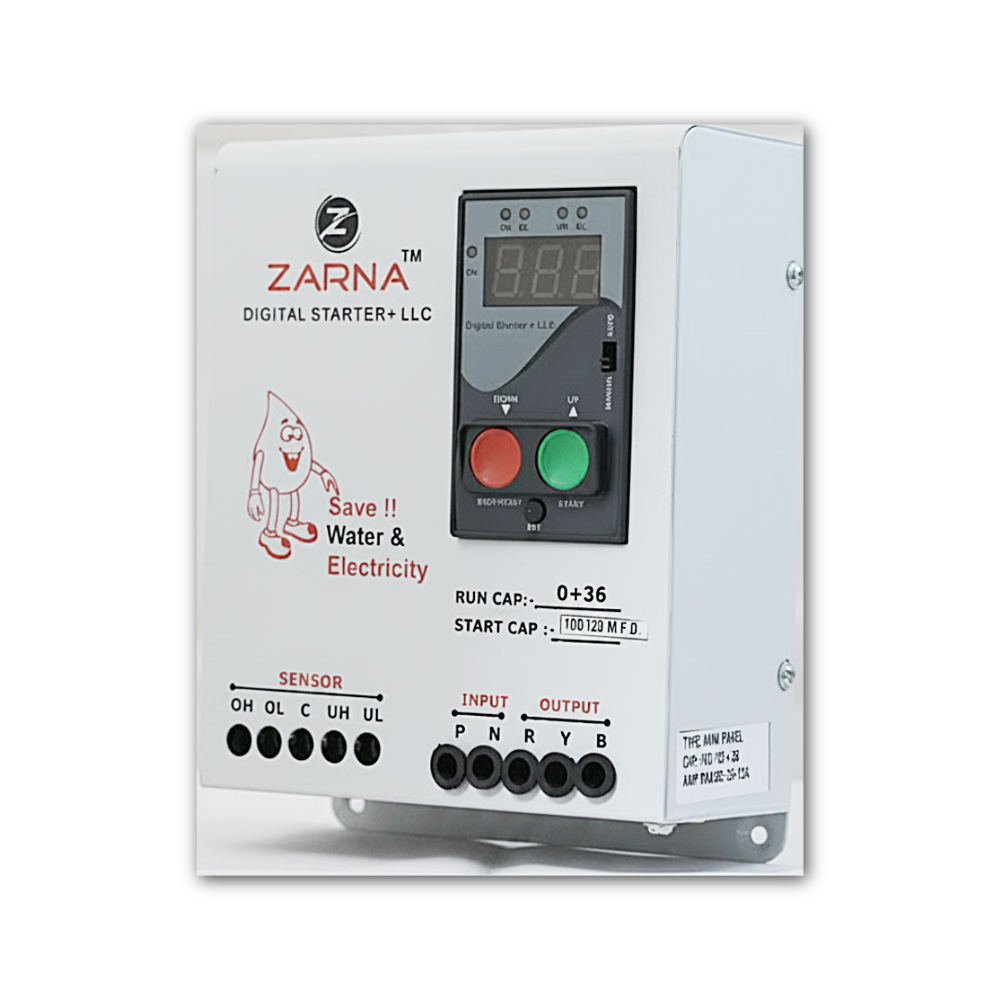 Single Phase Motor Panel With Liquid Level Controller (Model: St-llc) Ideal For 0.5 / 1 Hp Submersible V4 Pumps - Accuracy: 99 %