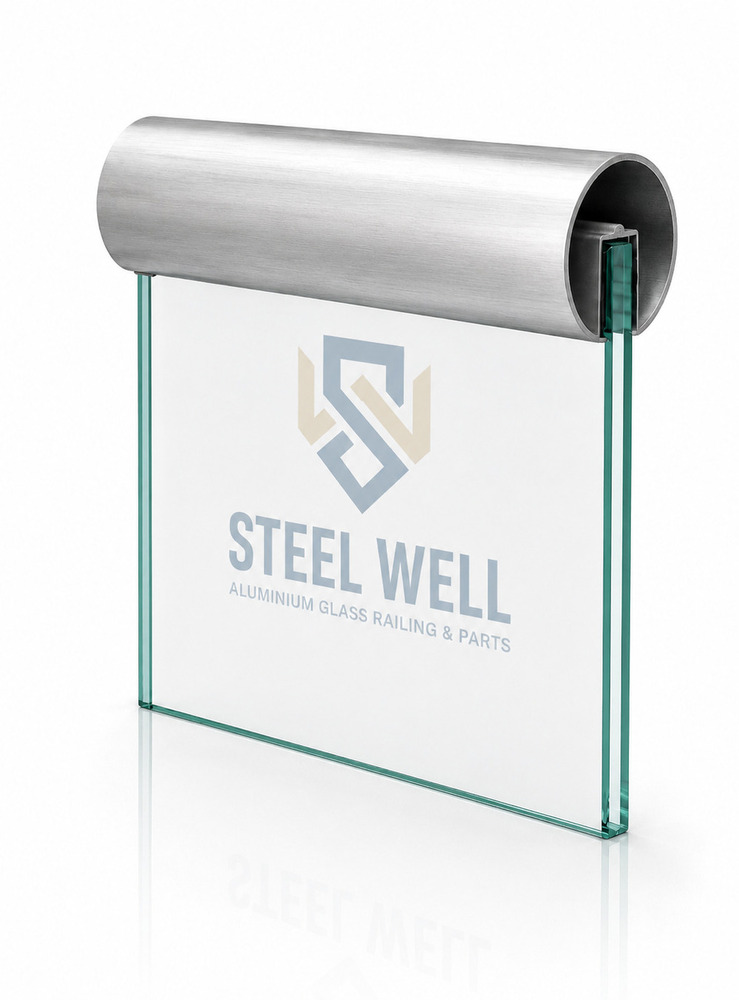 aluminium railing 50mm round top pipe/buy aluminium 50mm round top pipe/aluminium railing pipe supplier India/