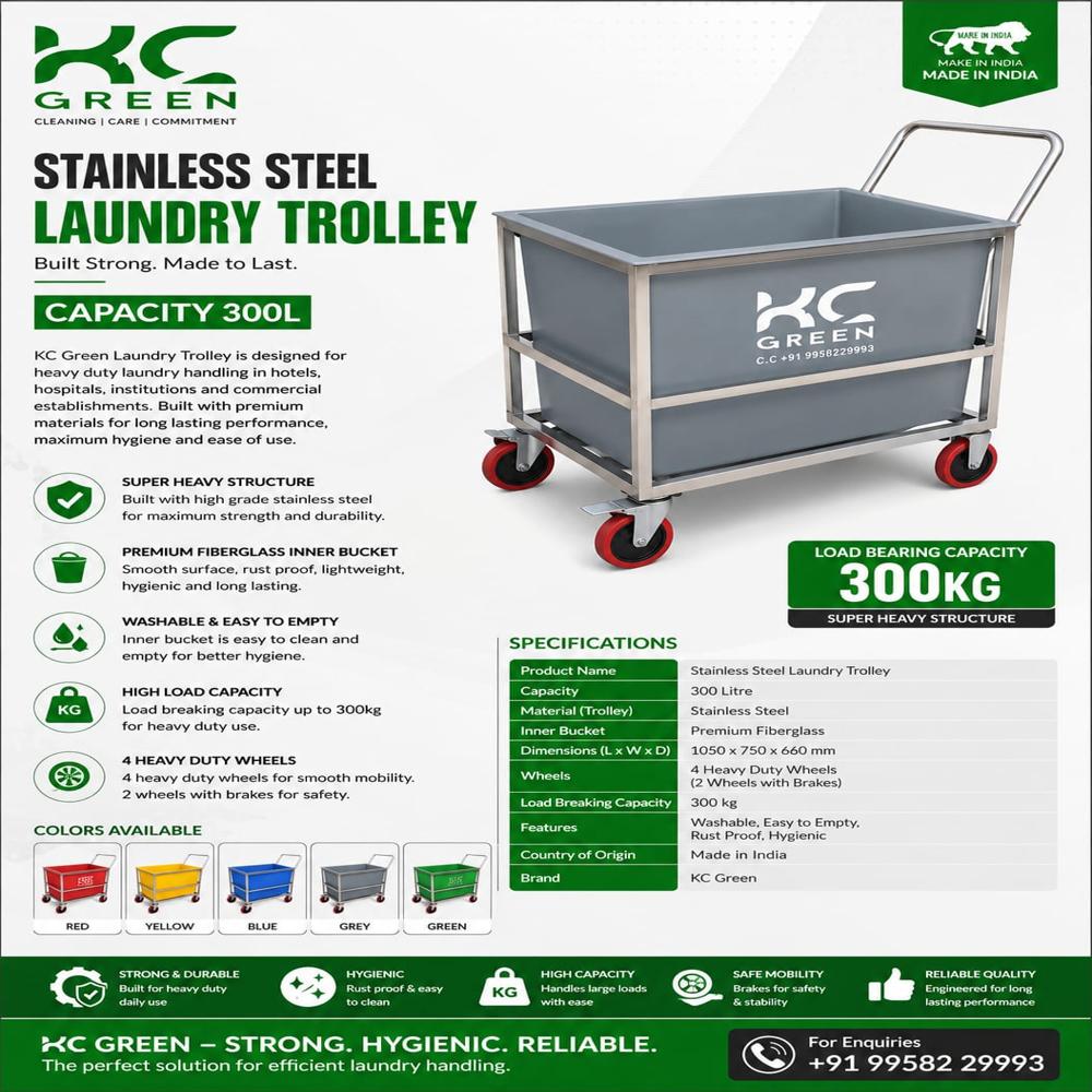 Large Laundry Trolley 