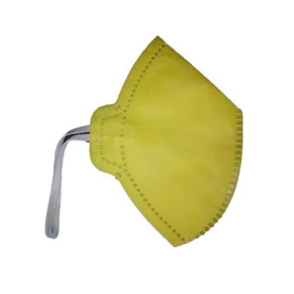 Yellow Non Woven Face Mask