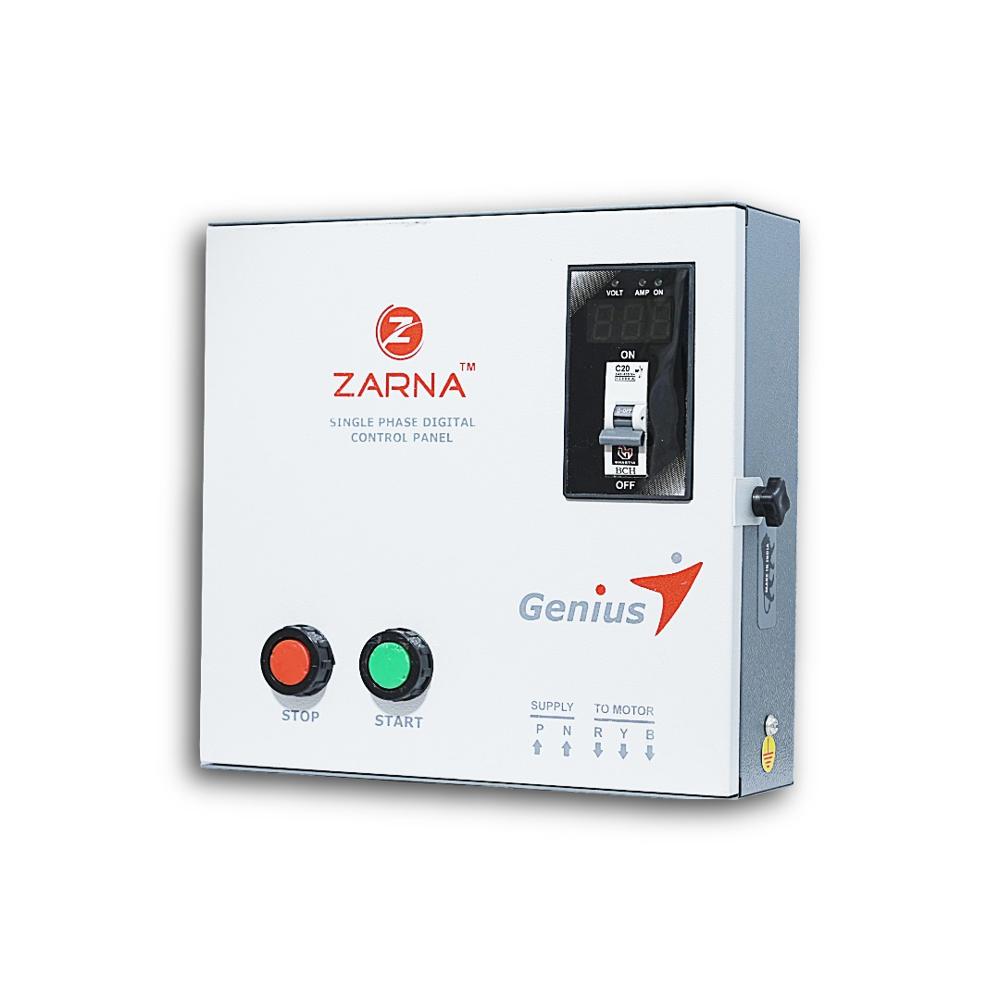 Single Phase Digital Motor Panel For Water Submersible Pump (Model: Genius 3.0 Hp)