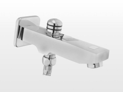 Tip Ton Spout - Stainless Steel, Oval Design for Bathroom Connection