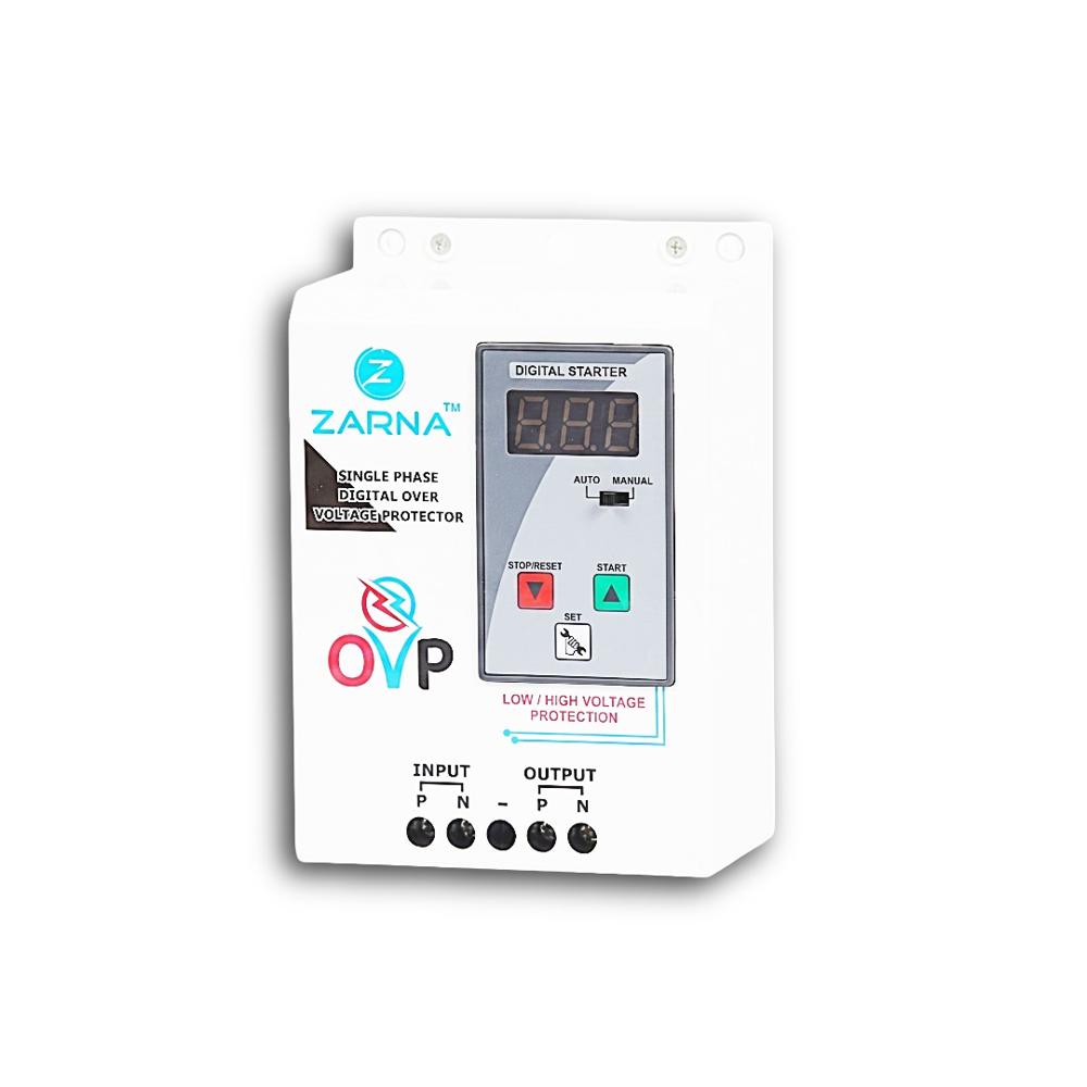 Single Phase Digital Over Voltage Protector - Ambient Temperature: -20to +75 Celsius (Oc)