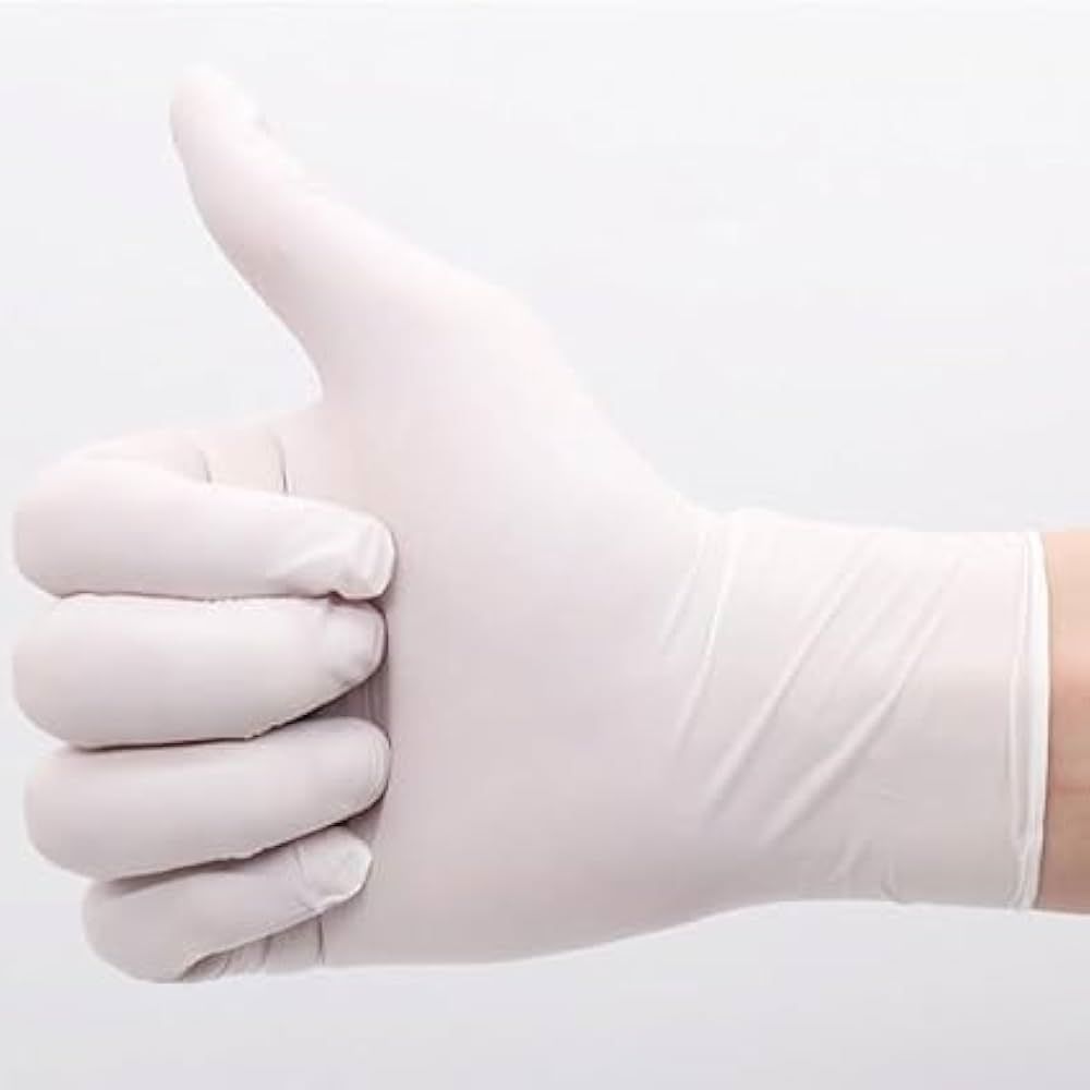 Examination Latex Gloves White